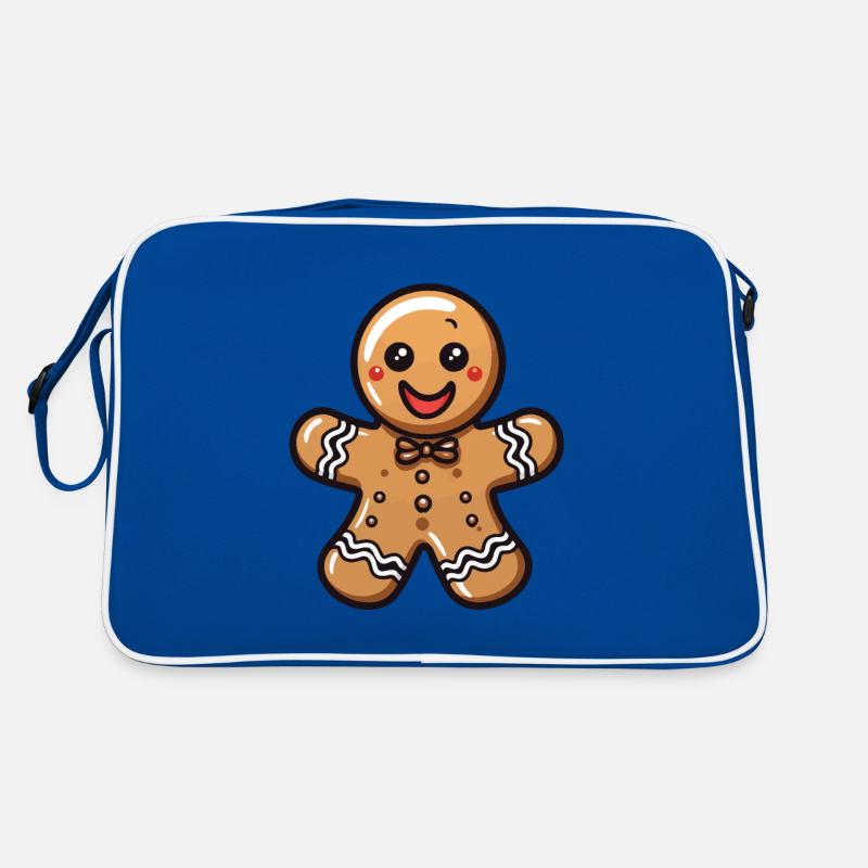 Cuisson de biscuits au pain d’épice de Noël Sac Retro