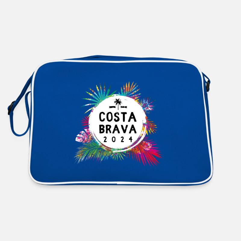 Costa Brava 2024 Bunt Retro Tasche