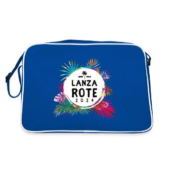 Lanzarote 2024 Coloré - Sac Retro - bleu/blanc - Dos