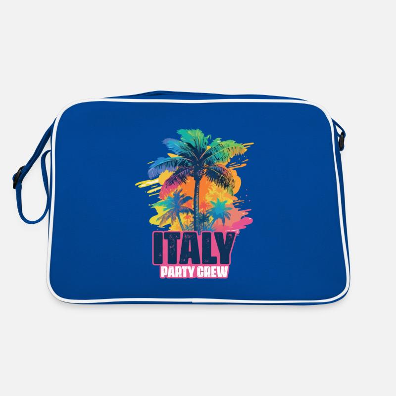 Italien Party Crew Urlaub Retro Tasche