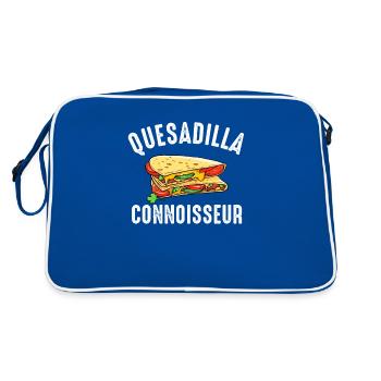 Connaisseur de quesadilla - Sac Retro - bleu/blanc - Dos