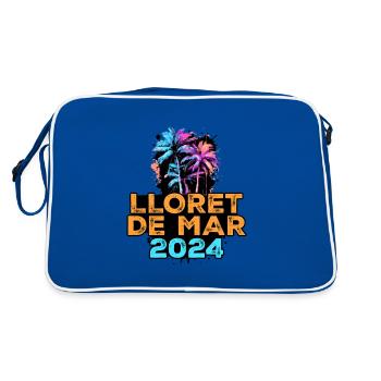 Lloret De Mar 2024 Tour - Retro Bag - blue/white - Back