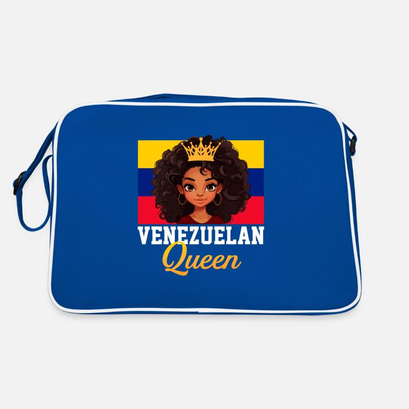 venezuelan Queen, flag venezuela Retro Tasche