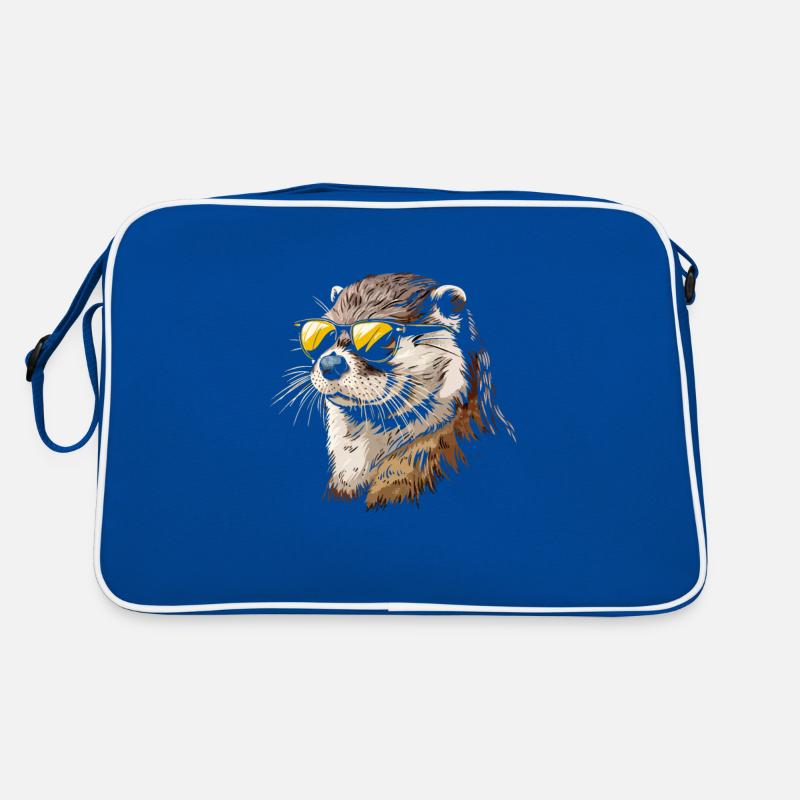 reading is otterly fun, Otter Retro Tasche