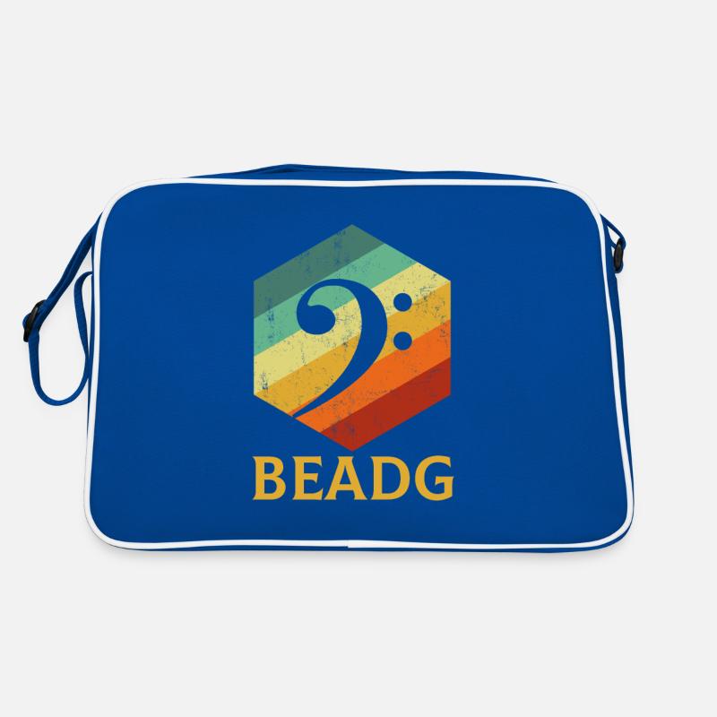 BEADG Bass Clef Retro Tasche