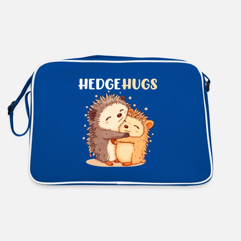 Hedgehugs Cute Hedgehog Retro Tasche