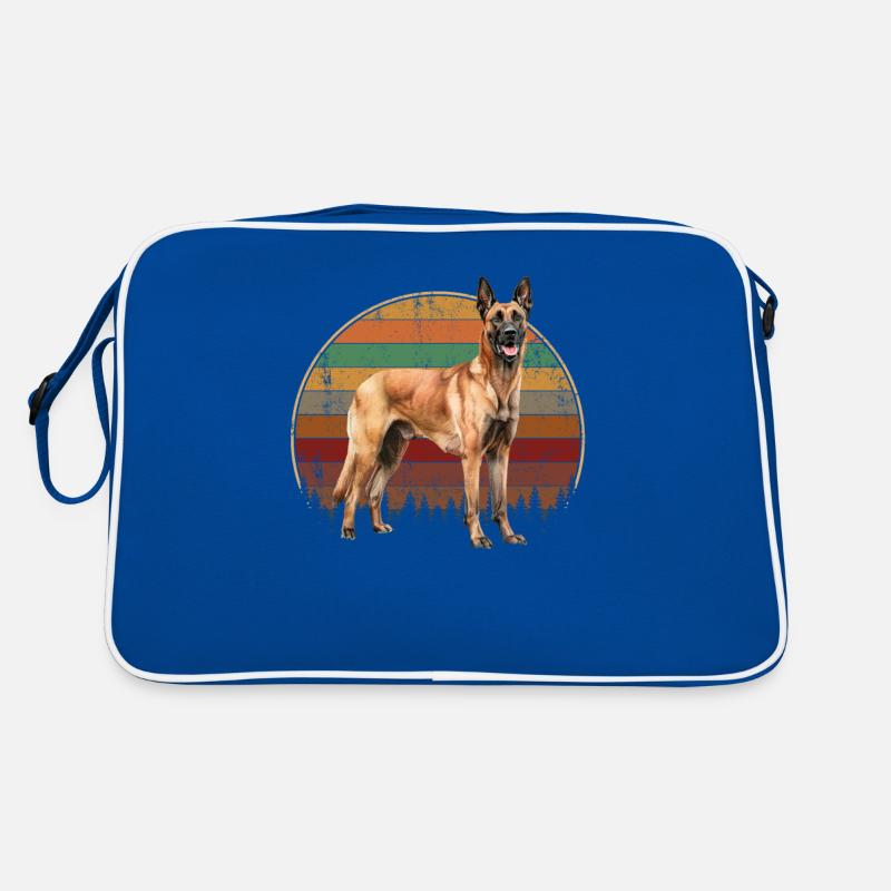 Belgian Malinois Retro Tasche