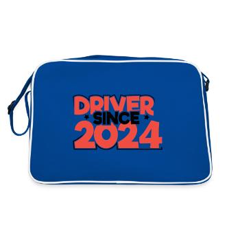 Driver's License 2024 Driving Test Driving Test - Retro Bag - blue/white - Back
