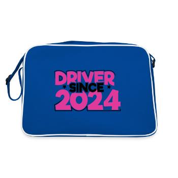 Driver's License 2024 Driving Test Driving Test - Retro Bag - blue/white - Back