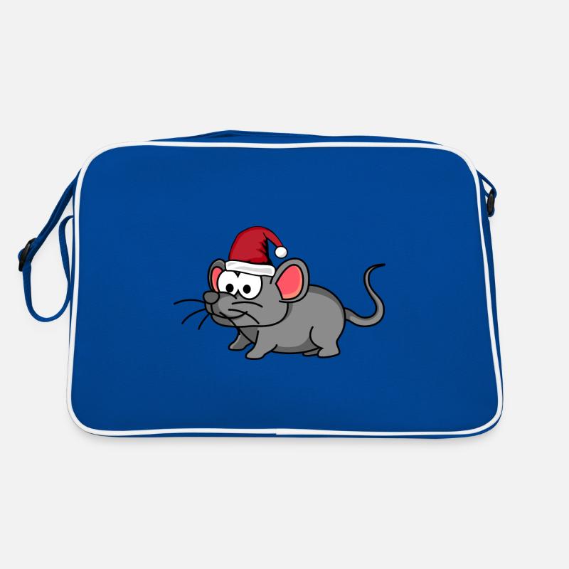 Mouse Comic Christmas Retro Bag