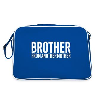 Brother From Another Mother - Sac Retro - bleu/blanc - Dos
