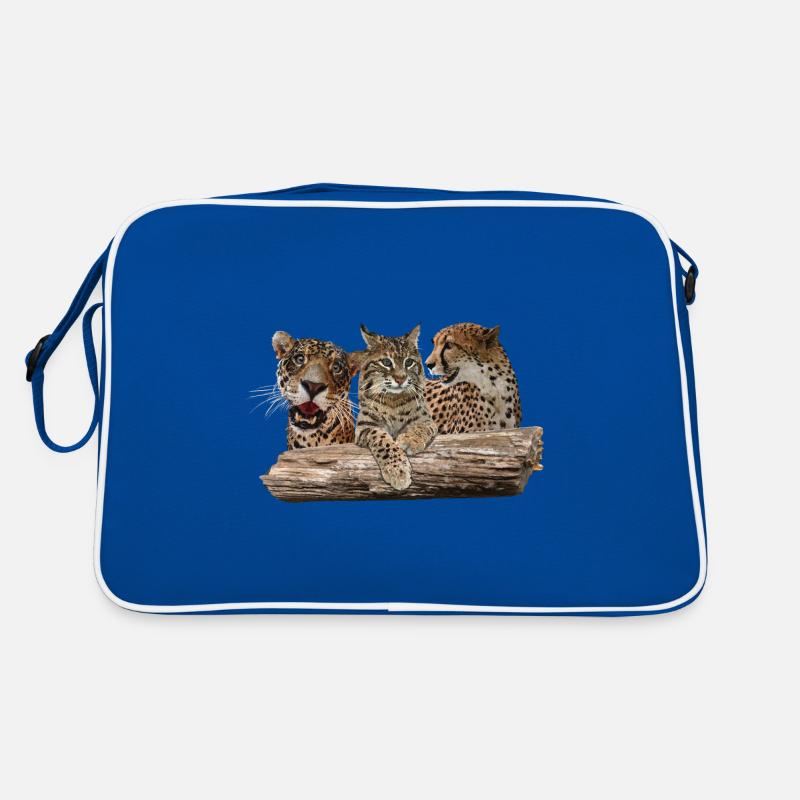 Lynx, Jaguar and Cheetah Retro Bag