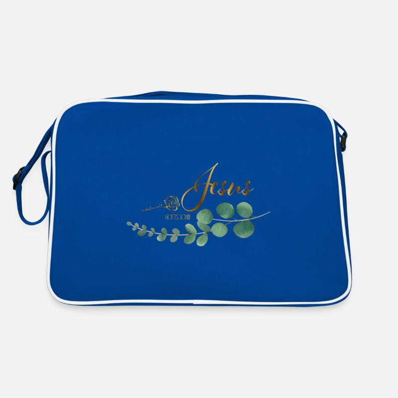 beloved écrit avec Rose Eucalyptus Jésus Sac Retro