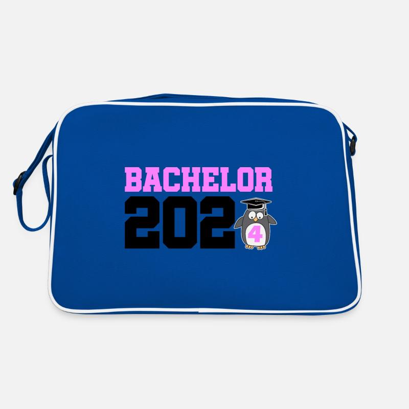 Bachelor 2024 Bachelorabschluss Absolvent Sponsion Retro Tasche