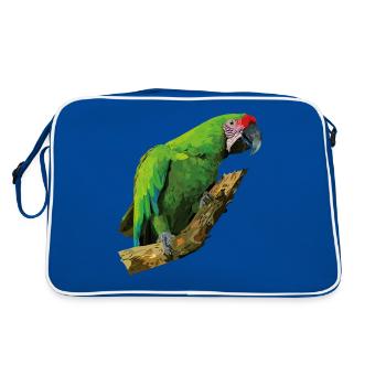 Ambiguous ara - Retro Bag - blue/white - Back
