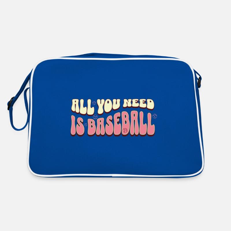 All You Need Is Baseball Retro Bag