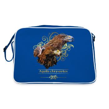 Aigle royal - Sac Retro - bleu/blanc - Dos