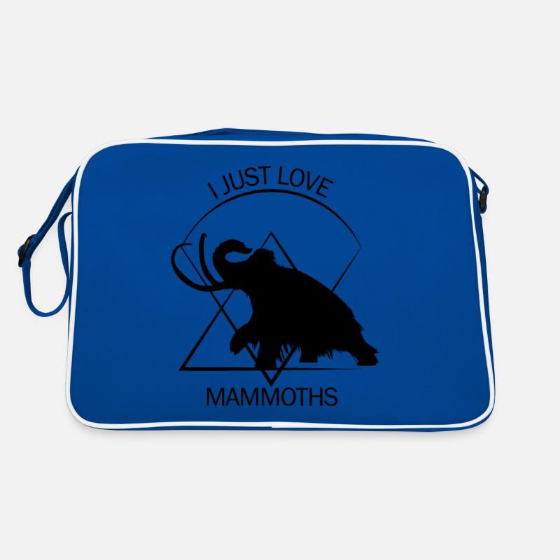 Funny Mammoth Stone Age Ice Age Design Prehistoric Retro Bag