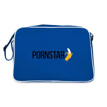 Pornstar Porn Star Banane - Sac Retro - bleu/blanc - Dos