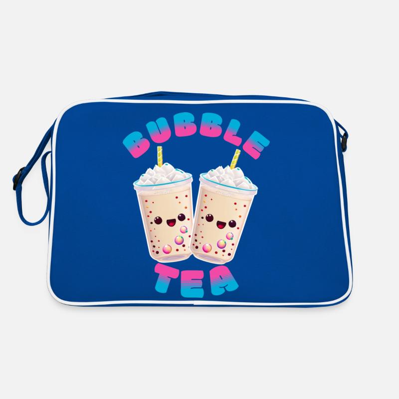 Bubble milk tea tapioca Retro Bag