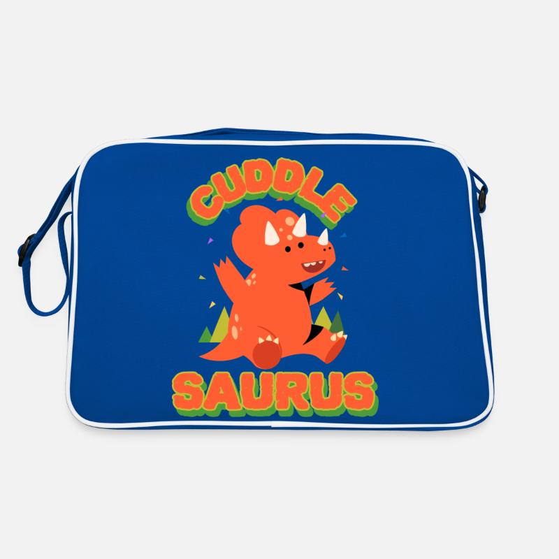 CuddleSaurus Needs a Hug! Retro Bag