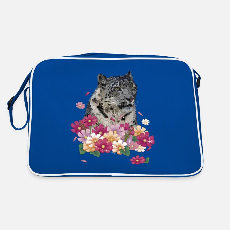 Snow leopard Retro Bag