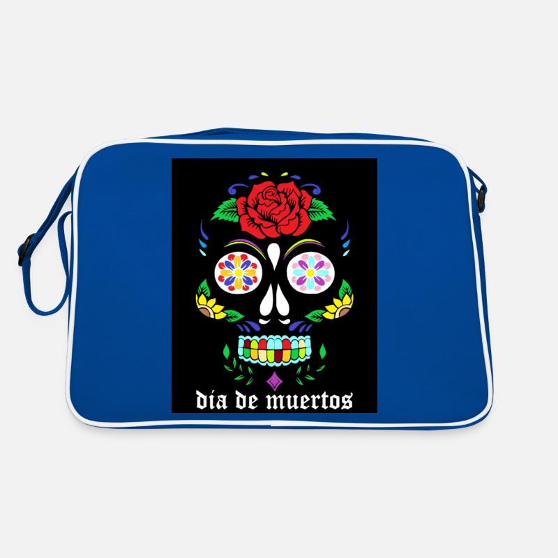 dia de muertos Retro Tasche