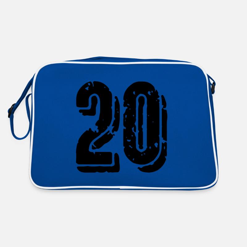 Maillot à 20 chiffres Sac Retro