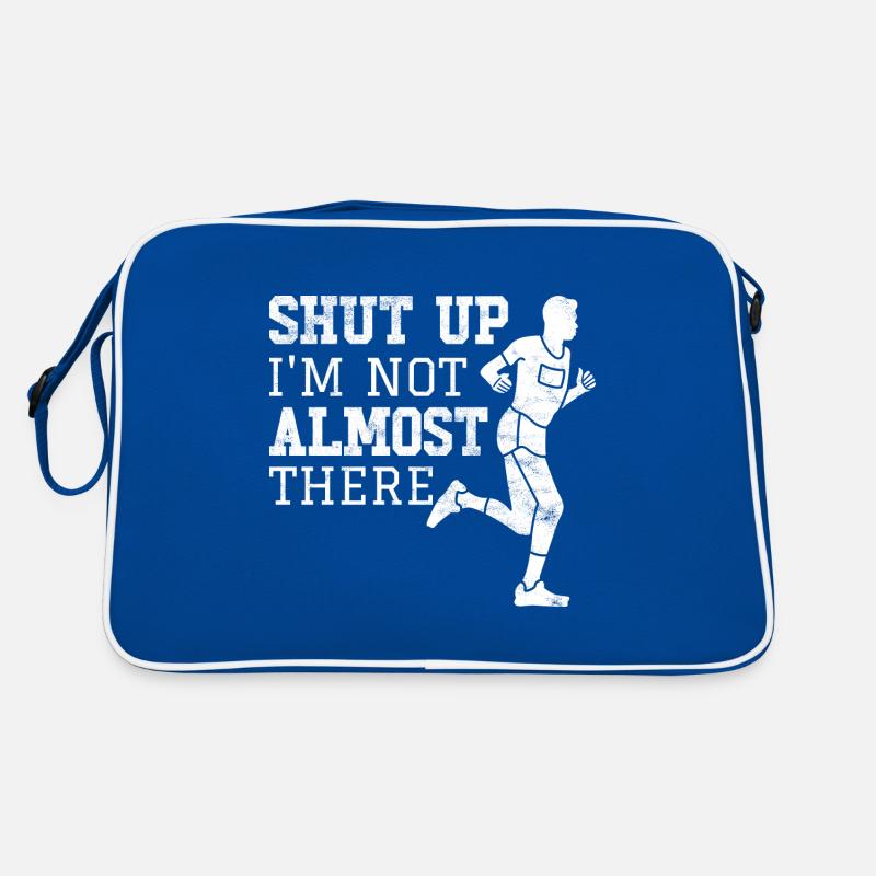 Läufer Marathon Halbmarathon - Marathontraining Retro Tasche