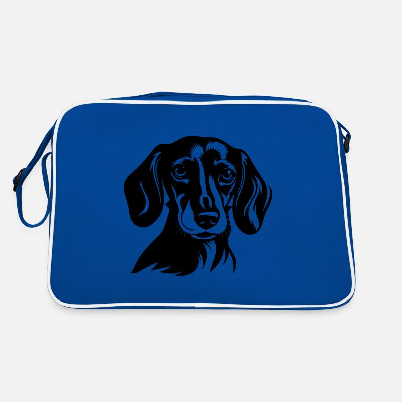 Teckel Tête De Chien Teckel Sac Retro