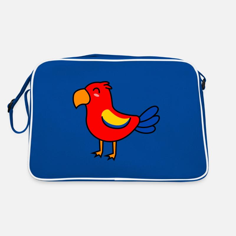 Papagai Comic Tier Retro Tasche