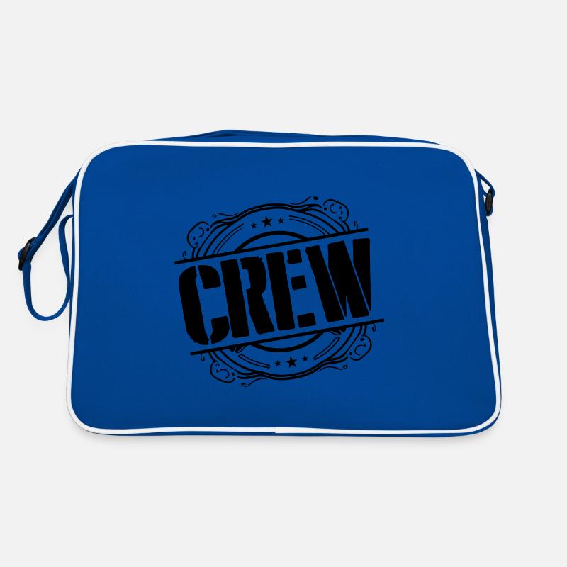 Crew Stempel Retro Tasche