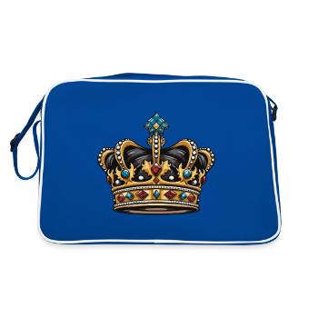Majesté Couronne Couronne - Sac Retro - bleu/blanc - Dos