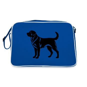 Chien Kangal - Sac Retro - bleu/blanc - Dos