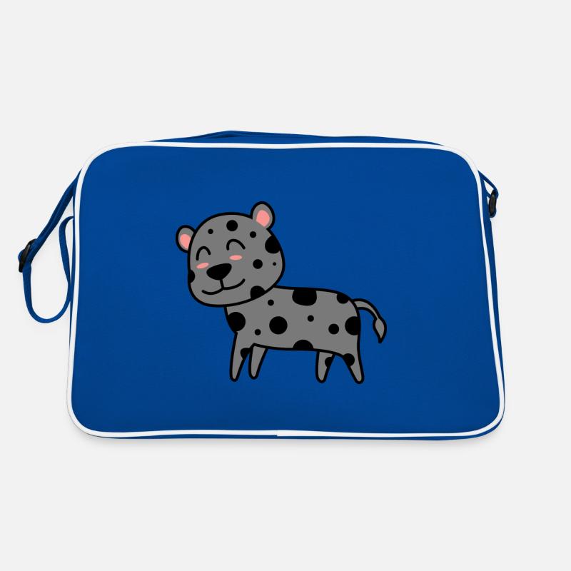 Leopard Comic Tier Retro Tasche