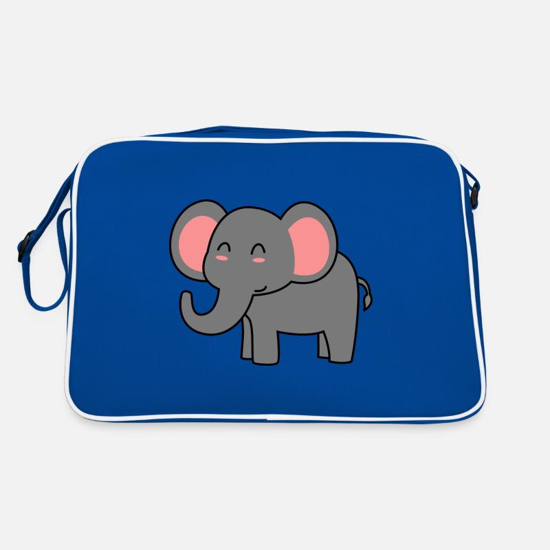 Elephant Comic Retro Bag