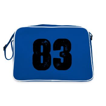 83 number jersey - Retro Bag - blue/white - Back