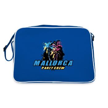 Majorque Party Crew Holiday Dicton de vacances - Sac Retro - bleu/blanc - Dos