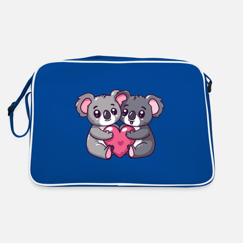 Koala Comic Couple Love Retro Bag