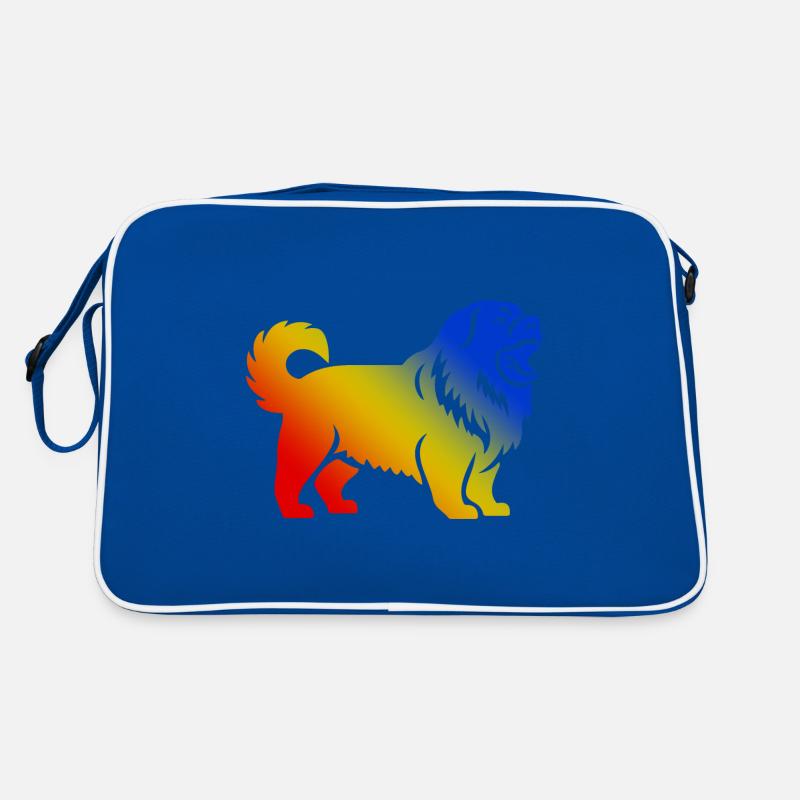 Chien Chow Chow Sac Retro