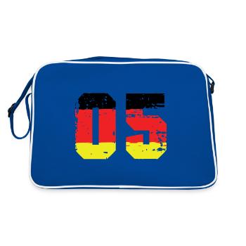 Maillot Allemagne numéro 5 - Sac Retro - bleu/blanc - Dos