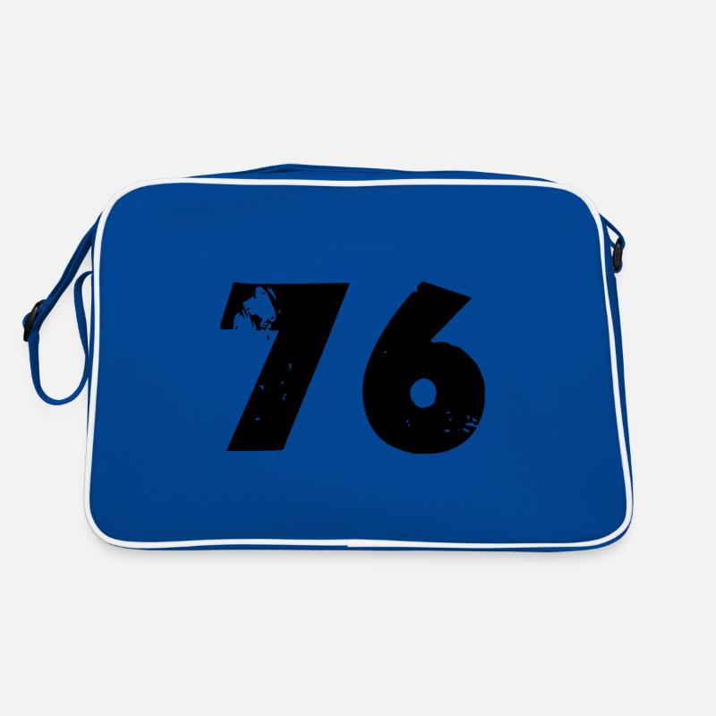 76 number Retro Bag