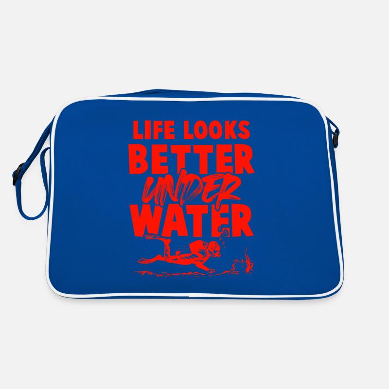 plongée sous l’eau Sac Retro