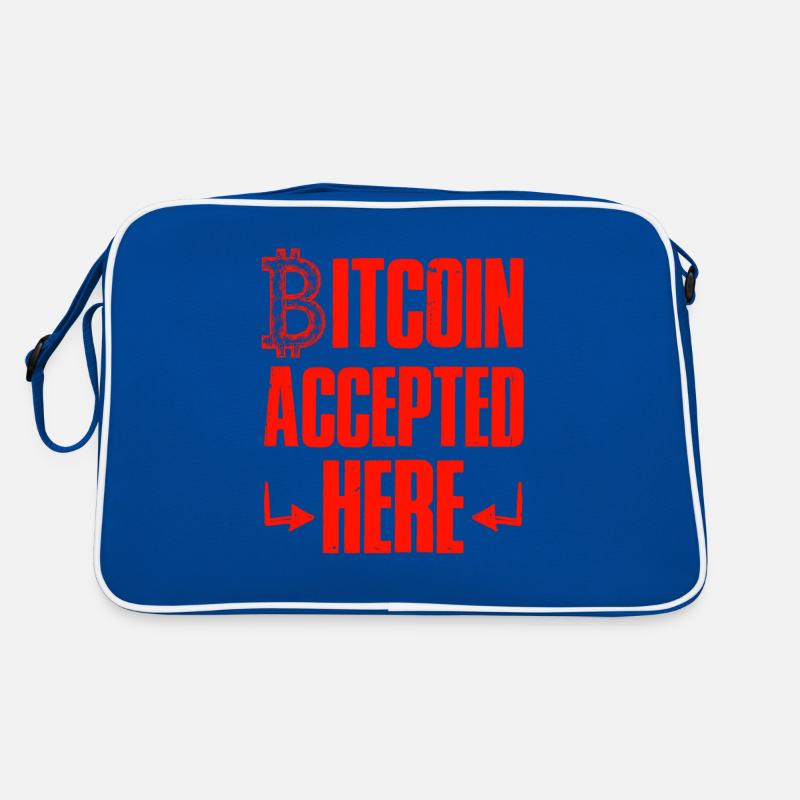 bitcoin accepted Retro Bag