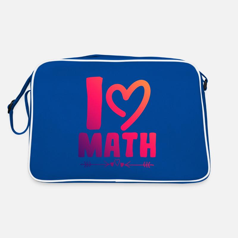J’adore les maths Sac Retro
