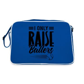 Raise Ballers Baseball - Sac Retro - bleu/blanc - Dos