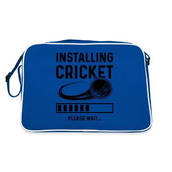 Installer le cricket - Sac Retro - bleu/blanc - Dos