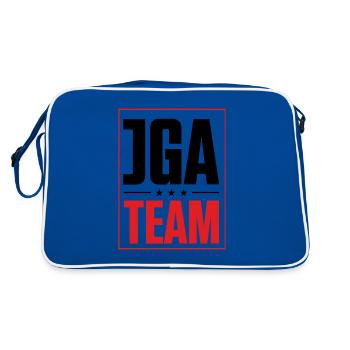 Jga Bachelor Party Team - Sac Retro - bleu/blanc - Dos