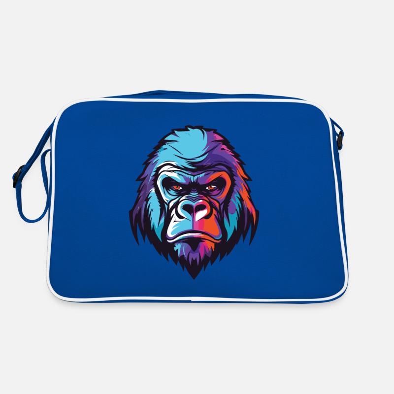Tête de gorille Sac Retro