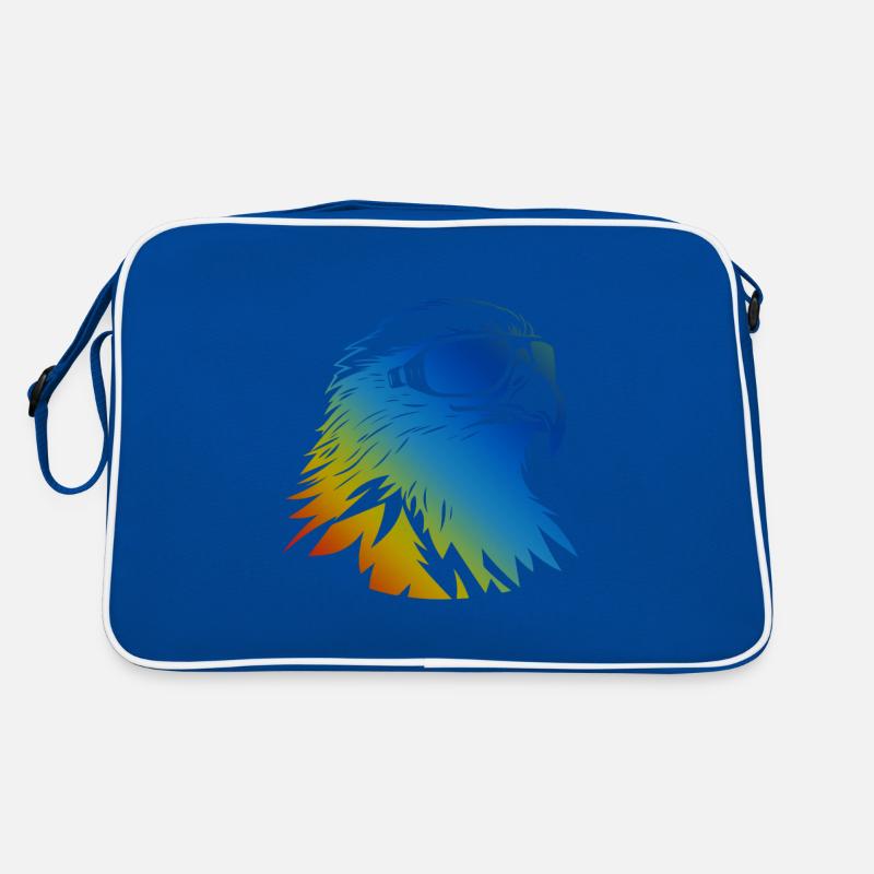 Ski Eagle Colorful Retro Bag